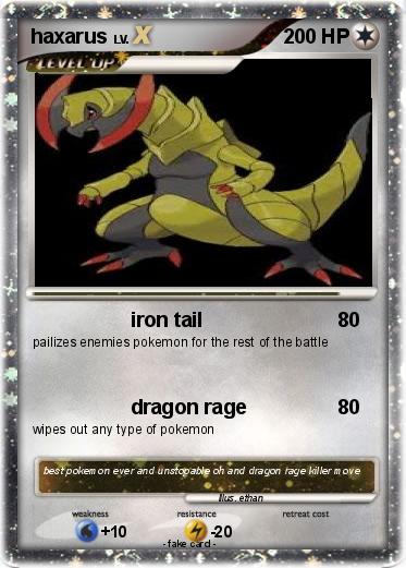 Pokemon haxarus