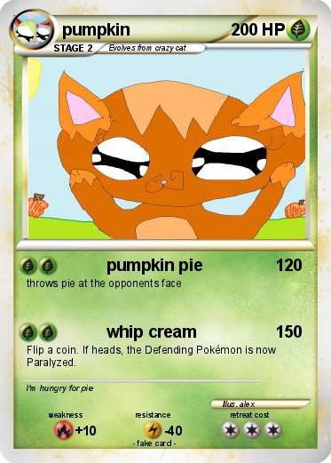 Pokemon pumpkin
