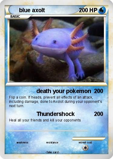 Pokemon blue axolt
