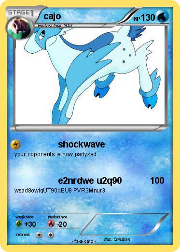 Pokemon cajo