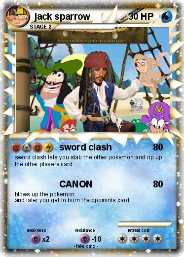Pokemon jack sparrow
