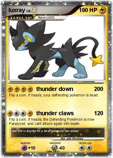 Pokemon luxray