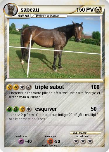 Pokemon sabeau
