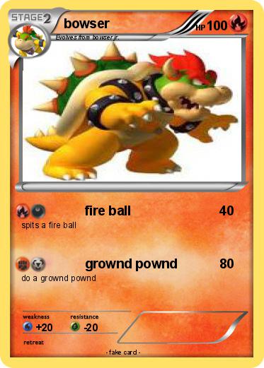 Pokemon bowser