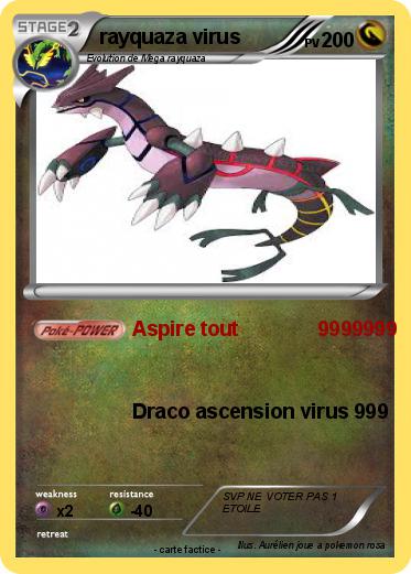 Pokemon rayquaza virus