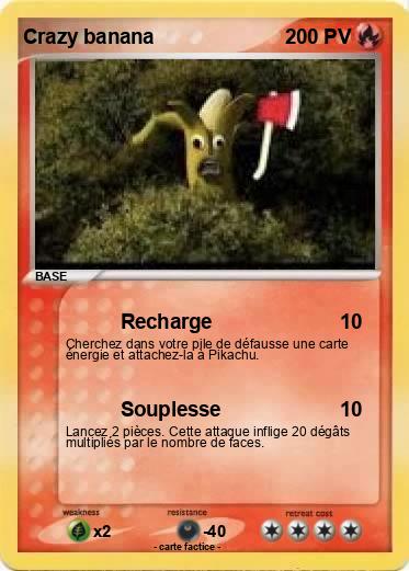 Pokemon Crazy banana