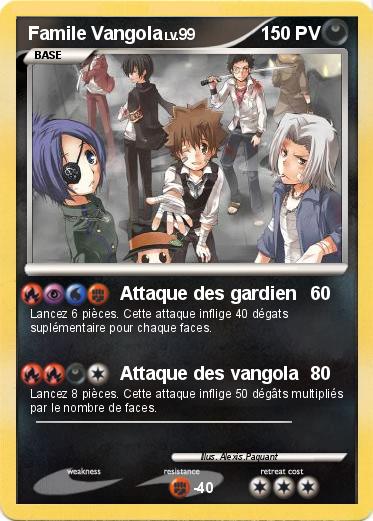 Pokemon Famile Vangola