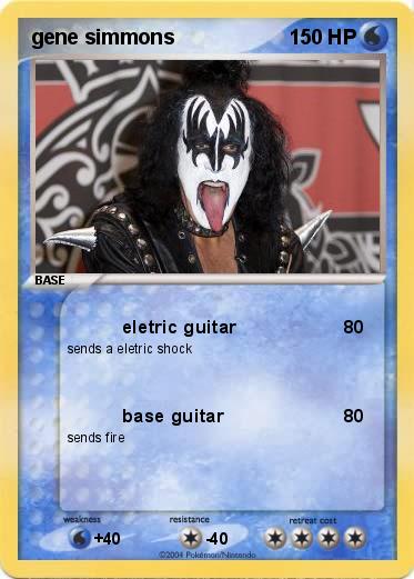 Pokemon gene simmons