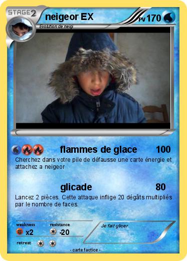 Pokemon neigeor EX