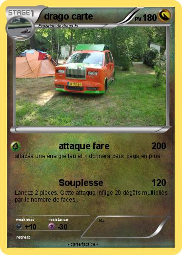 Pokemon drago carte