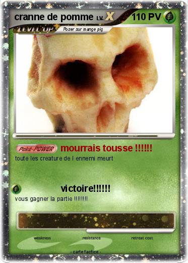 Pokemon cranne de pomme