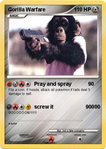 Pokemon Gorilla Warfare