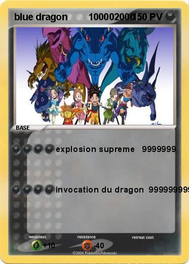 Pokemon blue dragon        100002000