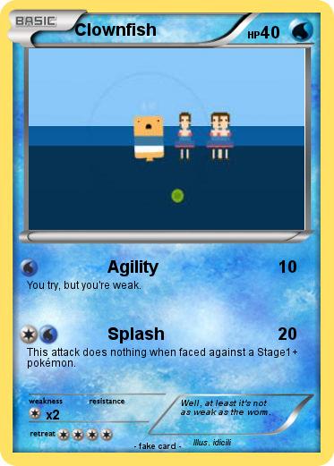 Pokemon Clownfish