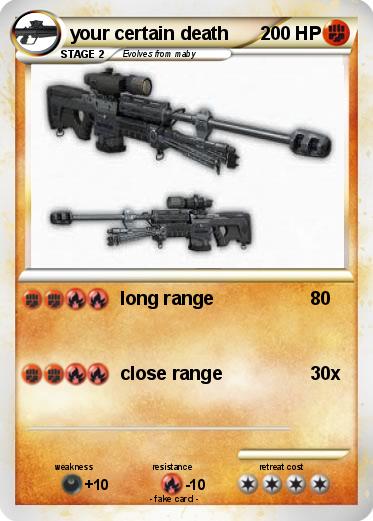 Pokemon your certain death