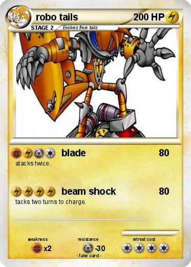 Pokemon robo tails