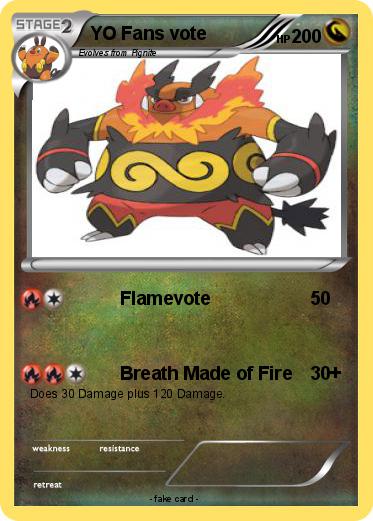 Pokemon YO Fans vote