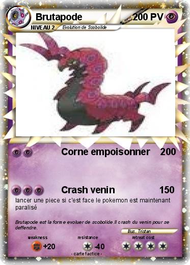 Pokemon Brutapode
