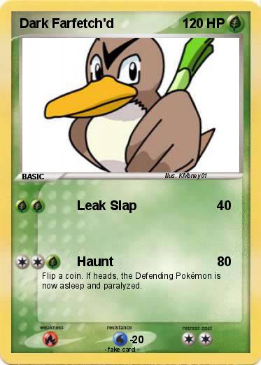 Pokemon Dark Farfetch'd