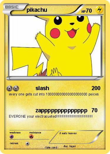 Pokemon pikachu