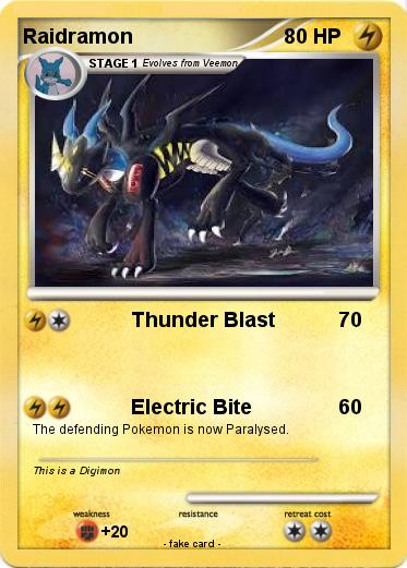 Pokemon Raidramon