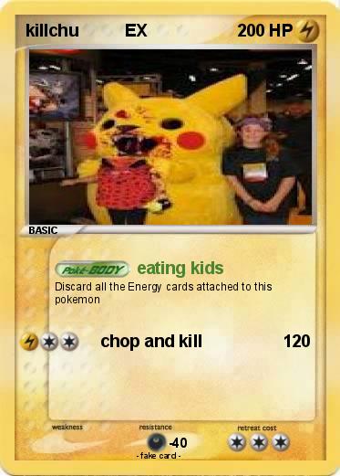 Pokemon killchu          EX
