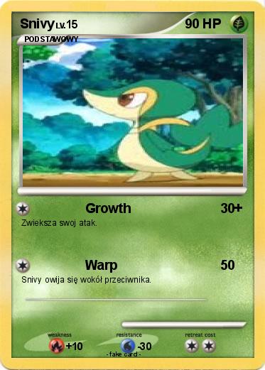Pokemon Snivy
