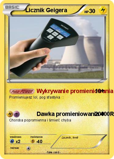 Pokemon Licznik Geigera