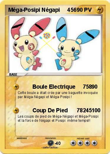 Pokemon Méga-Posipi Négapi     456