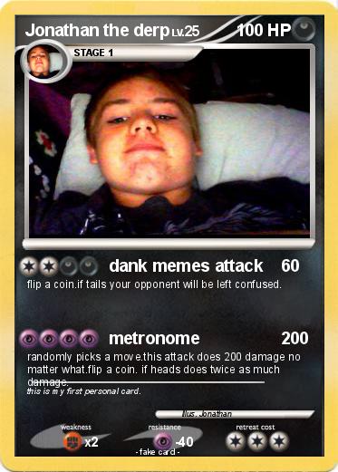 Pokemon Jonathan the derp