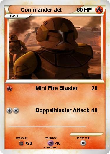 Pokemon Commander Jet