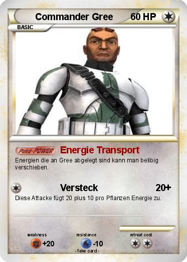 Pokemon Commander Gree