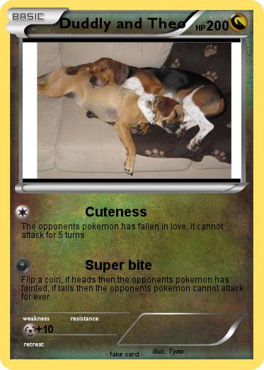 Pokemon Duddly and Theo