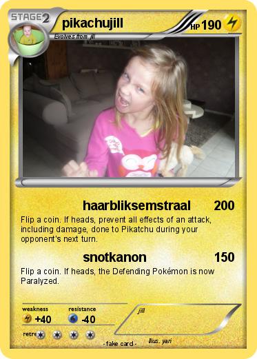 Pokemon pikachujill