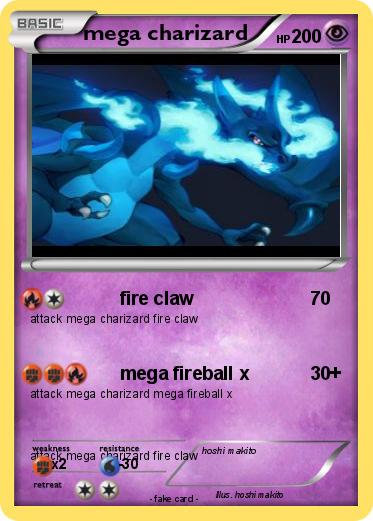 Pokemon mega charizard