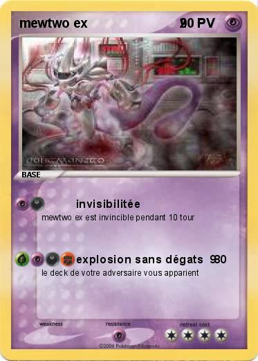 Pokemon mewtwo ex                          2