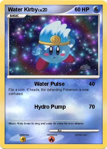 Pokemon Water Kirby