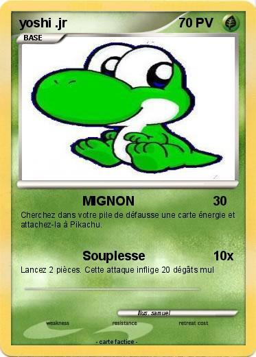 Pokemon yoshi .jr