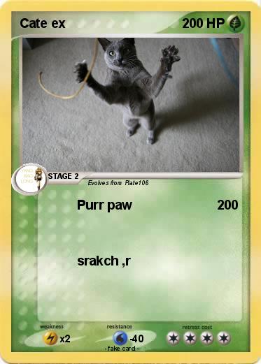Pokemon Cate ex