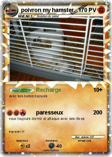 Pokemon poivron my hamster