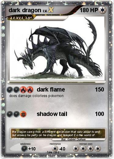 Pokemon dark dragon