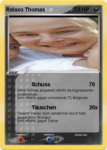 Pokemon Relaxo Thomas