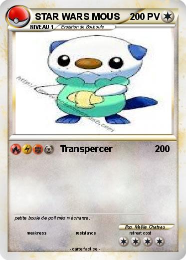 Pokemon STAR WARS MOUS