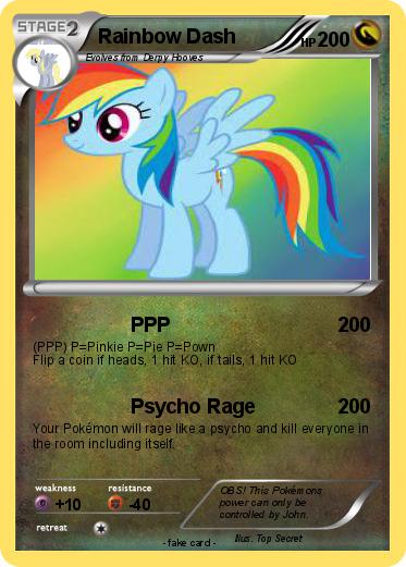Pokemon Rainbow Dash
