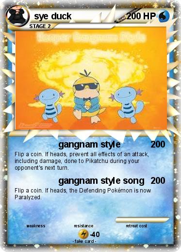 Pokemon sye duck