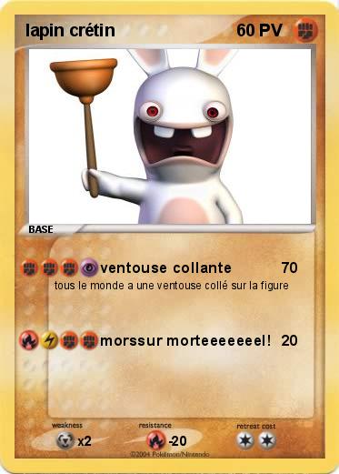 Pokemon lapin crétin