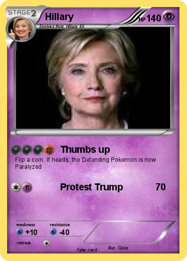 Pokemon Hillary