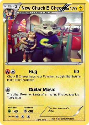 Pokemon New Chuck E Cheese