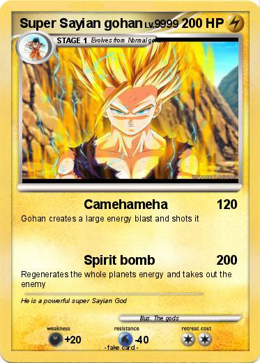 Pokemon Super Sayian gohan
