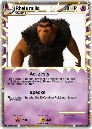 Pokemon Rheis milla